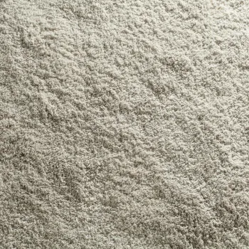 JAB Savanna 495 Greige – Draufsicht des Hochflor-Teppichbodens